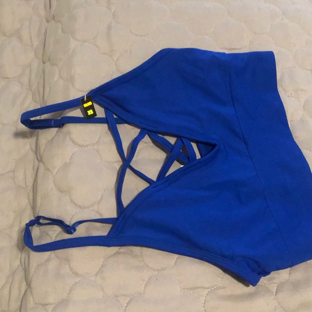 Victoria Secret Pink new blue bralette